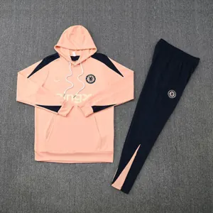 25-26 Chelsea Orange Hoodies Tracksuit Long Jacket Suits 1
