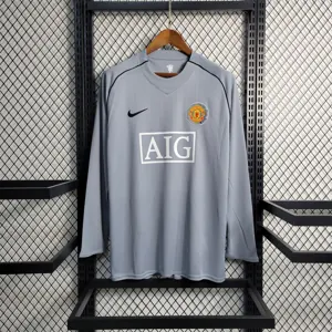 07-08 Manchester United gray goalkeeper Long Sleeve
