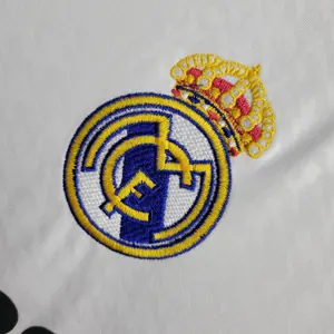 24-25 Real Madrid Home Long Sleeve Kit Football Apparels AAAAJersey Wholesale Yupoo 1