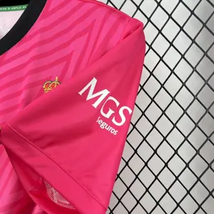 24-25 Racing de Santander Goalkeeper Pink Shirt Football Uniforms AAAAJersey Dropship Yupoo 1
