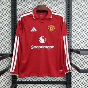 26-27 Manchester United Home Kit Football Long Sleeve T-Shirt AAAAJersey Supply Yupoo 9 5