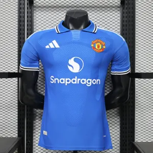 26-27 Manchester United Blue Mens Kit Special Edition Player Soccer Shirt AAAAJersey Yupoo 7