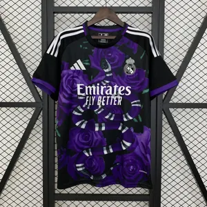 25-26 Real Madrid Purple Snake Special Edition Shirt Football Uniform AAAAJersey Dropship Yupoo
