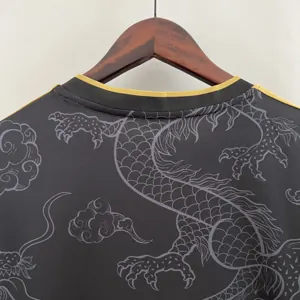23-24 Real Madrid Special Edition Kit Black Dragon Shirt Soccer Jerseys Yupoo 5
