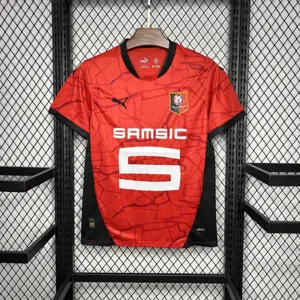 24-25 Rennais Home Kit Football Uniform AAAAJersey Supplier Yupoo