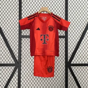 24-25 Bayern Munich Home Kid Kits Youth Apparels AAAAJersey Supplier Yupoo