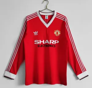 82-83 Manchester United home long sleeve
