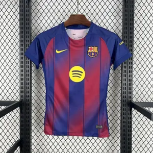25-26 Barcelona Home Women Shirt Lady Apparels AAAAJersey Supply Yupoo