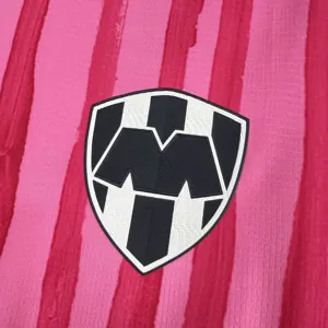 25-26 Monterrey x Kidsuper Pink Special Edition Kit Soccer T-Shirt AAAAJersey Supply Yupoo 4