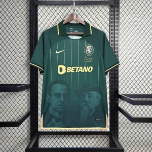 24-25 Sporting Lisbon Green Special Edition Kit Jersey Supplier Yupoo