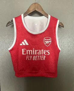 25-26 Arsenal Home Women Yoga Vest Football Sino Kit AAAAJersey Supply Yupoo