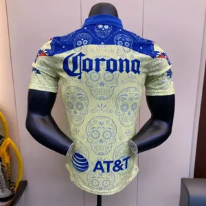 23-24 Club America Halloween Special Edition Kit Player Version Shirt Soccer Jerseys Yupoo 1
