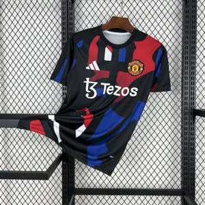 24-25 Manchester United Training Shirt Football Uniforms AAAAJersey Supplier Yupoo