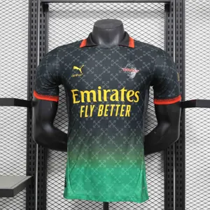 24-25 AC Milan x Offwhite Fourth Kit Player Version Shirt AAAAJersey Supplier Yupoo