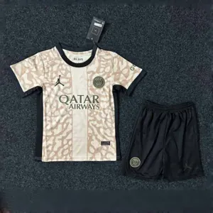 23-24 PSG Fourth Kid Kits Youth Apparels AAAAJersey Wholesale Yupoo