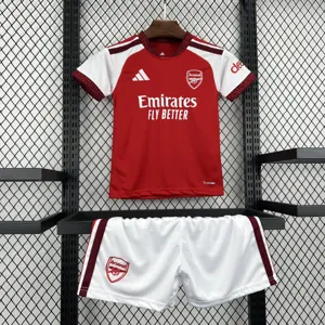 26-27 Arsenal Home Kid Kits Youth Football Apparels AAAAJersey Supply Yupoo 7 6
