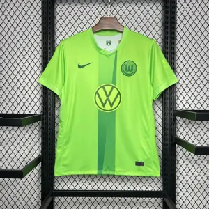 24-25 Wolfsburg Home Kit Football Wear Sport AAAAJersey Yupoo