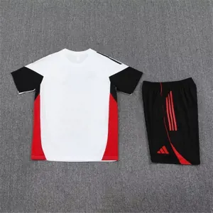 25-26 Manchester United White Training Kits Football Tracksuits 2