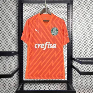 24-25 Palmeiras Goalkeeper Orange Kit Football AAAAJersey Supplier