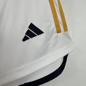 23-24 Real Madrid Home Shorts White Pants Cheap Football Kit 1