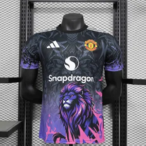 24-25 Manchester United X Lion King Special Edition Player Version Shirt AAAAJersey Supplier Yu
