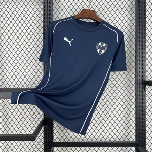 25-26 Monterrey Navy Training Shirt Football Uniform AAAAJersey Supply Yupoo