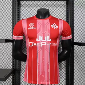 25-26 Marseille Red YAMAHA OM X JUL Limited Edition Shirt Player Version été Kit AAAAJersey Yup