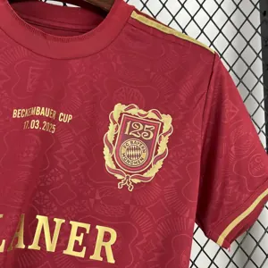 25-26 Bayern Munich 125 Anniversary Beckenbauer Cup Shirt Football Tee AAAAJersey Supply Yupoo 6