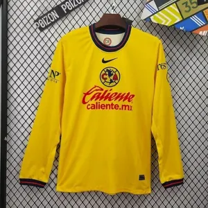 24-25 Club America Home Long Sleeve Shirt Soccer AAAAJersey Yupoo