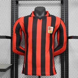 24-25 AC Milan 150th Anniversary Edition Red Long Sleeve Player Version Shirt AAAAJersey Suppli