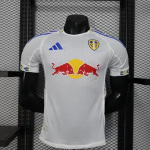 25-26 Leeds United Home Kit Football Player Version Shirt Apparels Sport AAAAJersey Yupoo