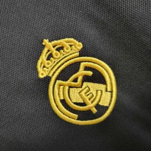 23-24 Real Madrid Third Kit Long Sleeve Black Shirt Soccer Jerseys Yupoo 2