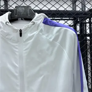 25-26 Tottenham Hotspur White Windbreaker Jackets AAAAJersey Supply Yupoo 2