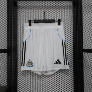 25-26 Newcastle United Home White Player Version Shorts AAAAJersey Supplier Yupoo