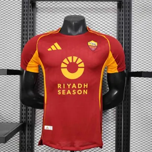 25-26 AS Roma Home Kit Player Version Shirt AAAAJersey Wholesale Yupoo