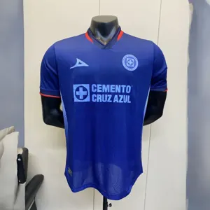 23-24 Cruz Azul Training Kit Navy Player Version Shirt Soccer Jerseys Yupoo