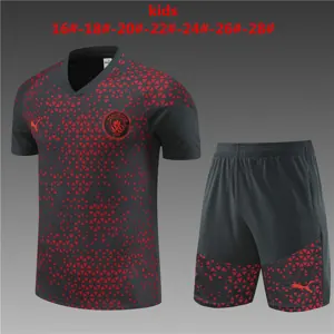 23-24 Manchester City Kids Training Soccer Jerseys Yupoo