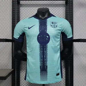 25-26 Barcelona 125th Anniversary Blue Special Edition Player Version Shirt AAAAJersey Wholesal