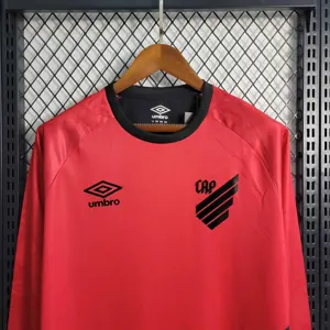 23-24 Long Sleeve Athletico Paranaense Home S-4XL 8