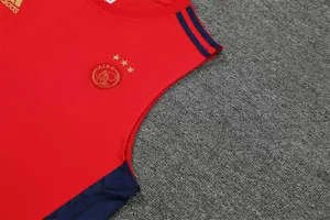 22-23 Ajax vest training suit kit Red 15