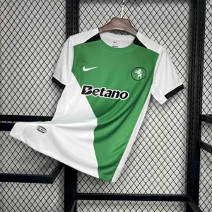 24-25 Sporting Lisbon 100th Anniversary Edition Kit Football Shirt AAAAJersey Supplier Yupoo
