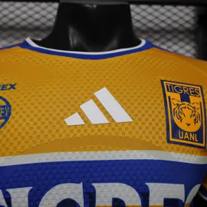 26-27 Tigres Mens Home Kit Player Version Football T-Shirt AAAAJersey Supply Yupoo 9 6