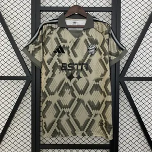 25-26 Bayern Munich x BSTN Lifestyle Brown Shirt Football Uniform AAAAJersey Supply Yupoo