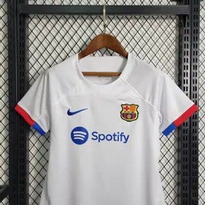 23-24 Woman Barcelona Away S-XXL Cheap Soccer Jerseys 2