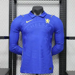 26-27 Chelsea Mens Home Kit Player Version Soccer Long Sleeve Shirt AAAAJersey Dropship Yupoo 6