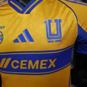 25-26 Tigres Home Kit Player Version Soccer AAAAJersey Yupoo S-2XL 4