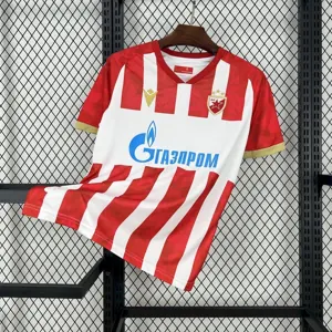 24-25 Red Star Belgrade Home Shirt Football Uniform AAAAJersey Dropship Yupoo