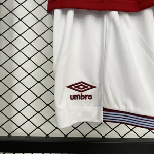 25-26 West ham United Home Kids Kit Soccer Youth Sports Suits AAAAJersey Supply Yupoo 4