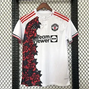 25-26 Manchester United 'Old Trafford Bloom' Special Edition Shirt AAAAJersey Supply Yupoo
