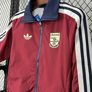 25-26 Arsenal Long sleeves Windbreaker Soccer AAAAJersey Yupoo S-2XL 1
